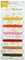 Joy! Crafts Chrissie Thread Assorted Colors metallic browns, green & blue